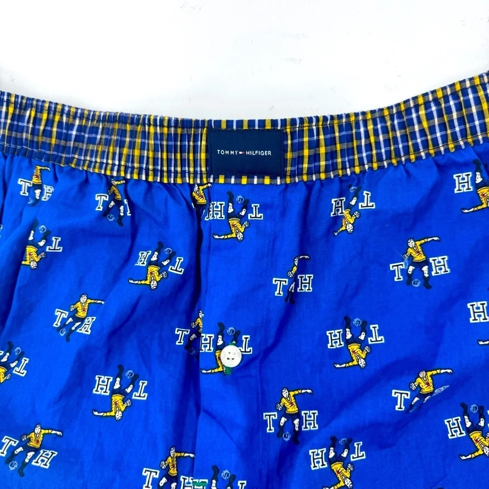 Tommy‎ Hilfiger Blue and Yellow Plaid Boxers